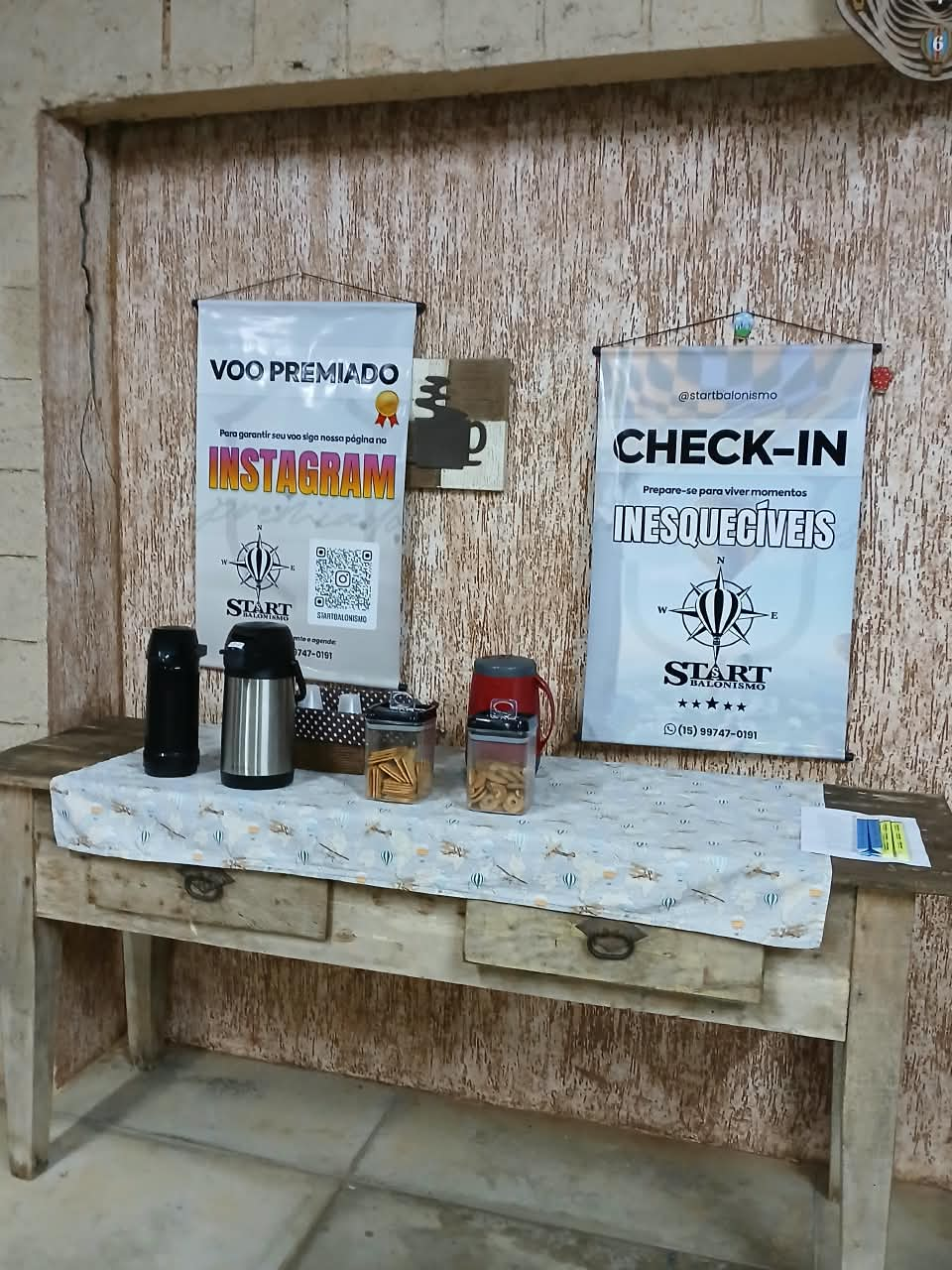 Check-in na base